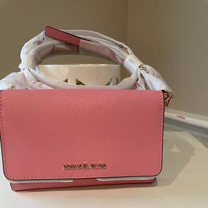 Michael Kors Jet Set Travel Wallet/Phone Crossbody